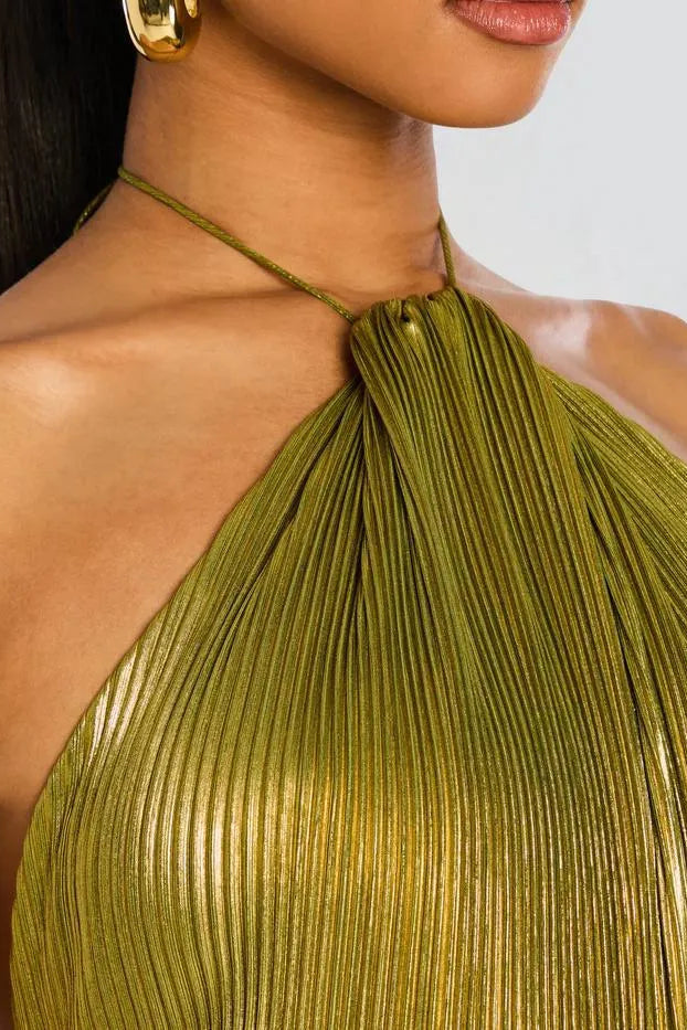 Vestido Golden Aura