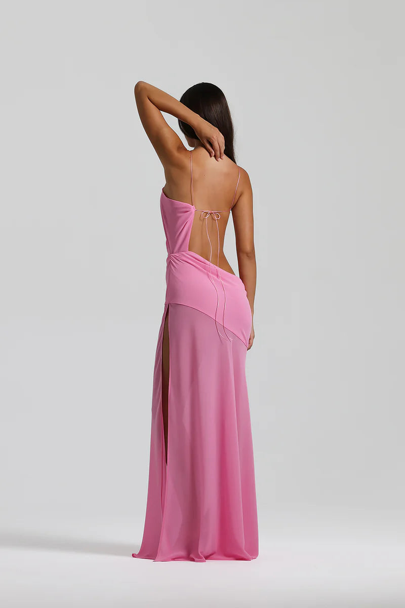 Vestido Rosa Capri