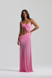 Vestido Rosa Capri