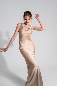 Vestido Champagne Royale