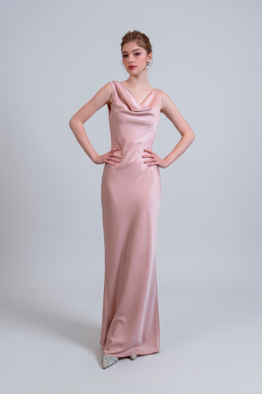 Vestido Champagne Royale