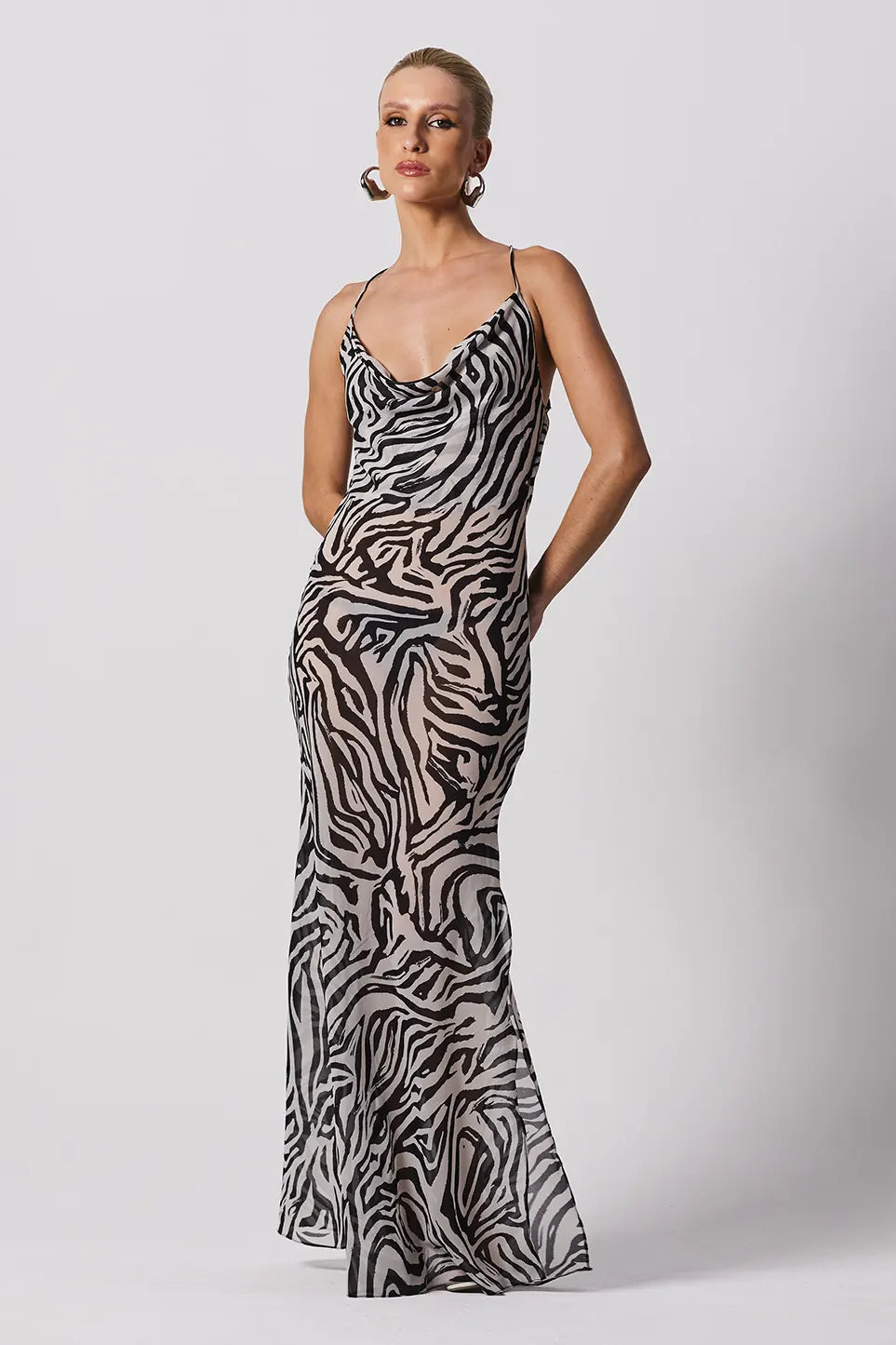 Vestido Zebra Eclipse