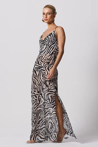 Vestido Zebra Eclipse
