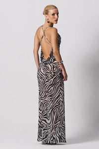 Vestido Zebra Eclipse