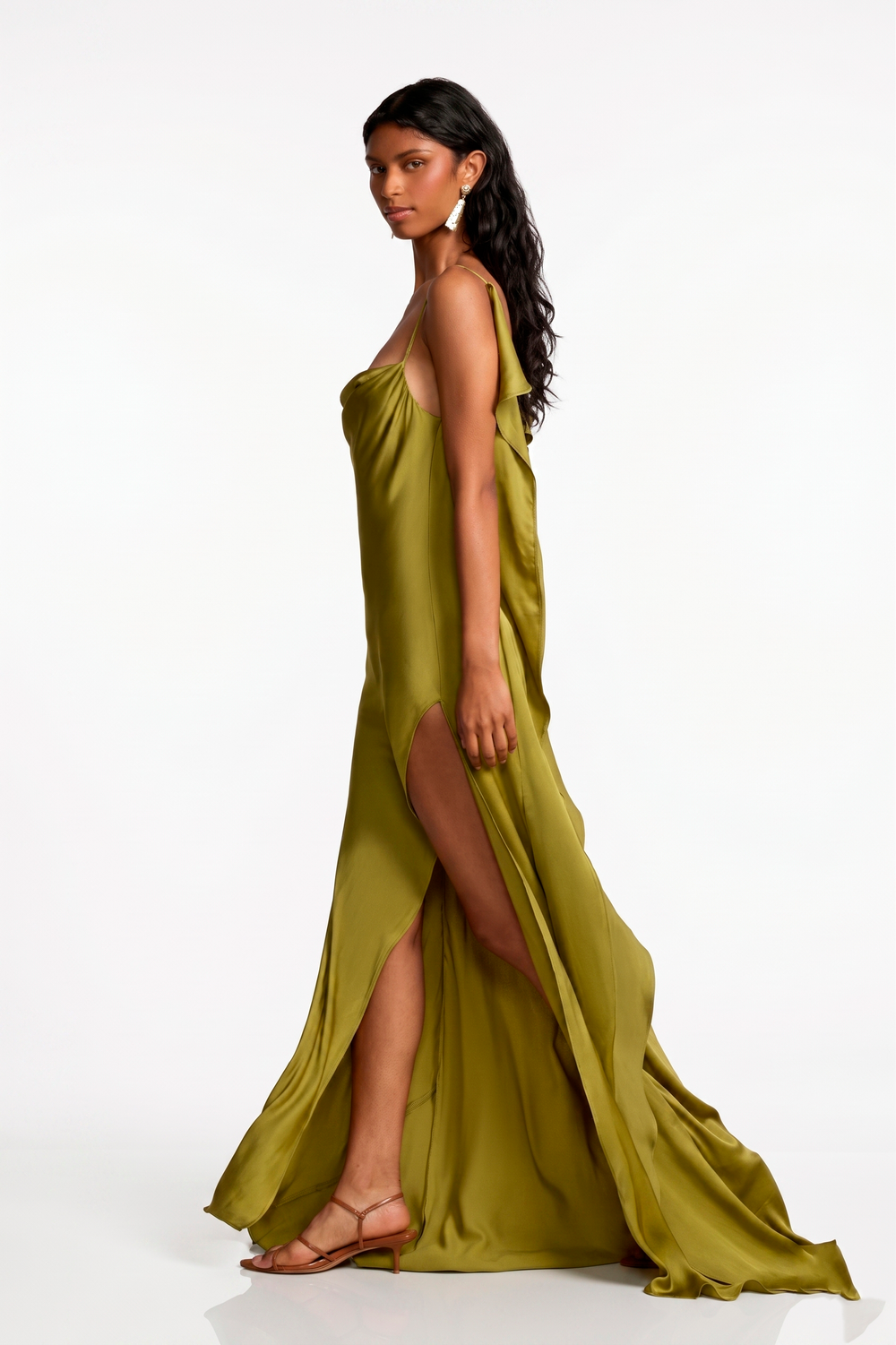 Vestido Olive Satin