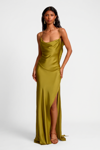 Vestido Olive Satin